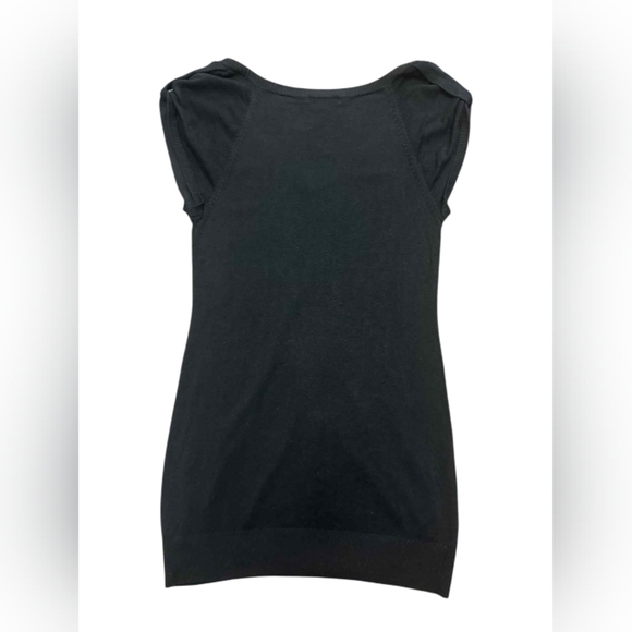 BCBG Max Azria Knit Dress Black Size Medium SS Women’s size medium EUC - Picture 4 of 9
